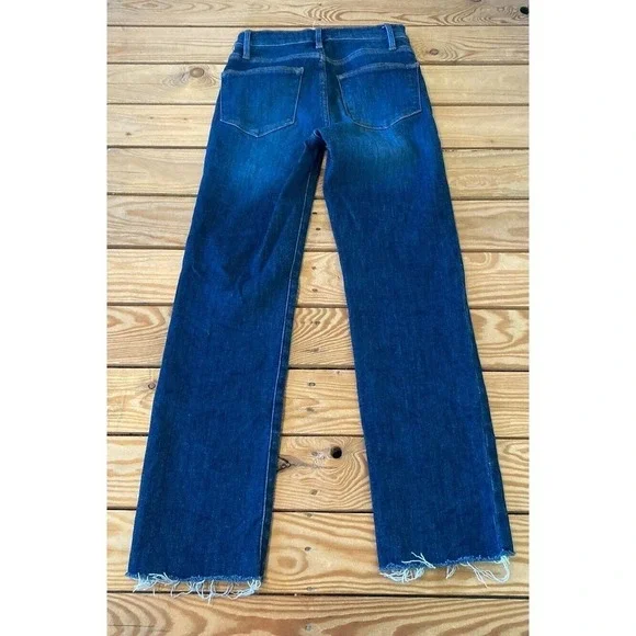 Frame Le High Straight Jeans Size 24 Women’s Blue - Picture 2 of 10